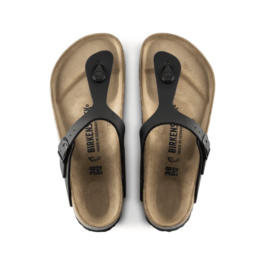 Birkenstock Gizeh Birko- Flor Black Narrow