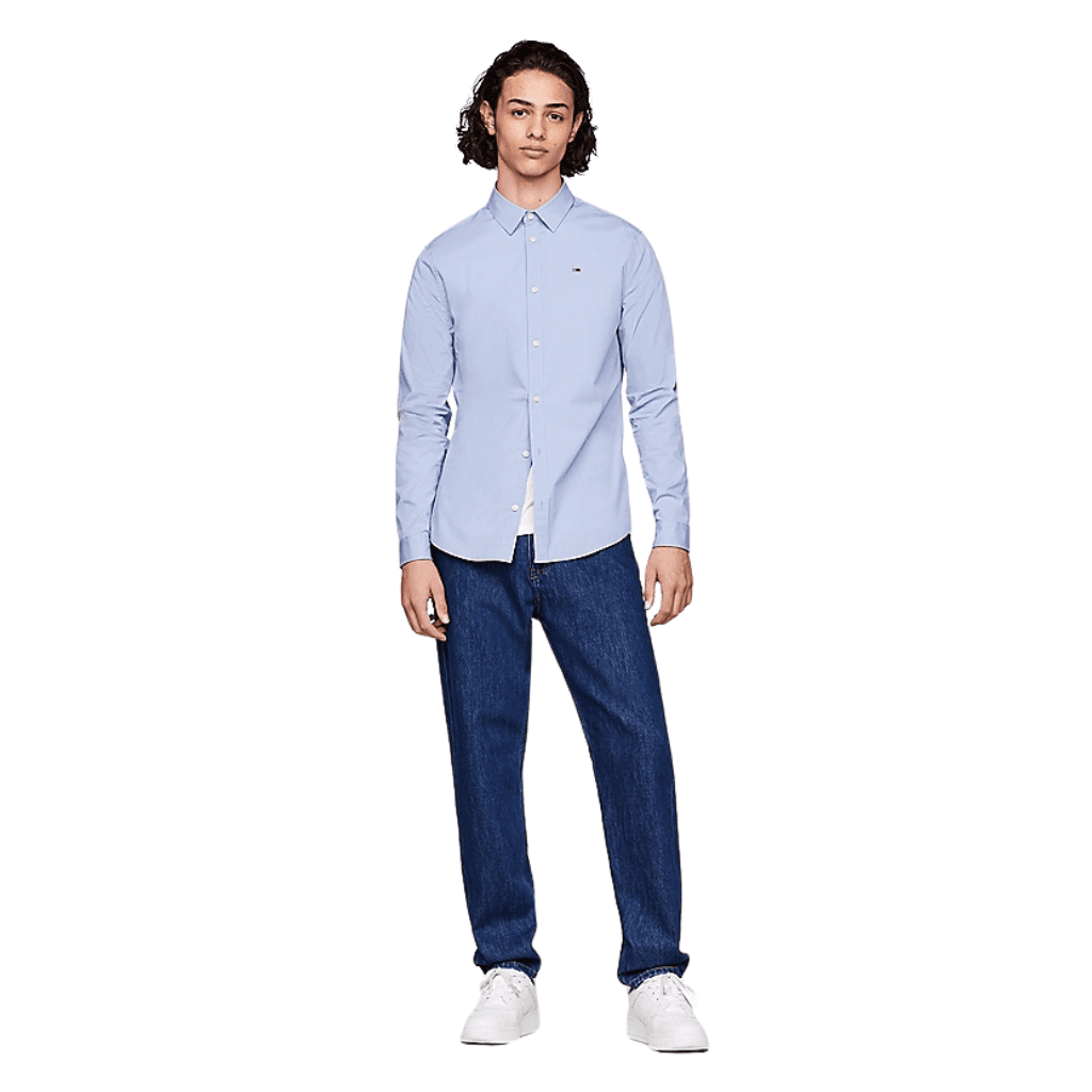 Tommy Jeans Original Stretch Shirt Lavender Lustre