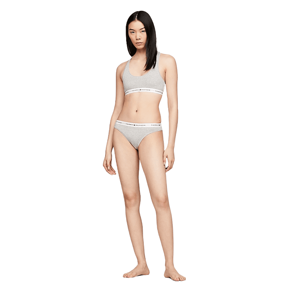 Tommy Hilfiger Repeat Logo Bikini Light Grey Heather