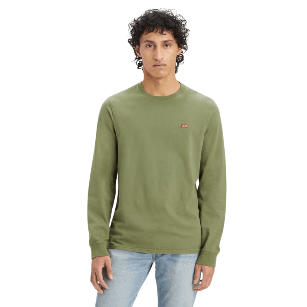 Levi's Original Long Sleeve Tee Bluish Olive