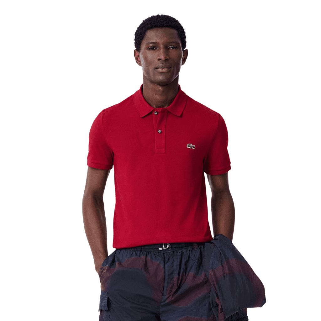 Lacoste L.12.12 Original Polo Shirt Slim Bordeaux