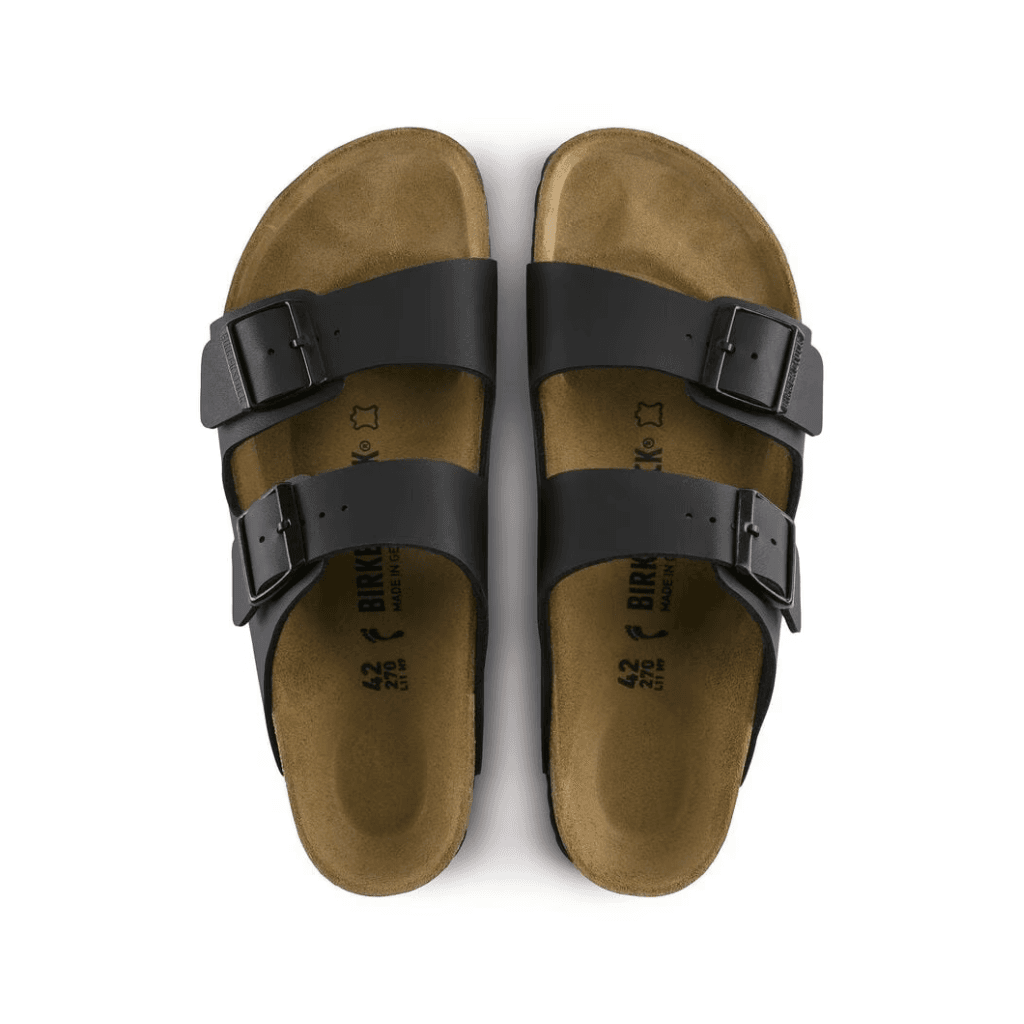 Birkenstock Arizona Birko- Flor Black Narrow