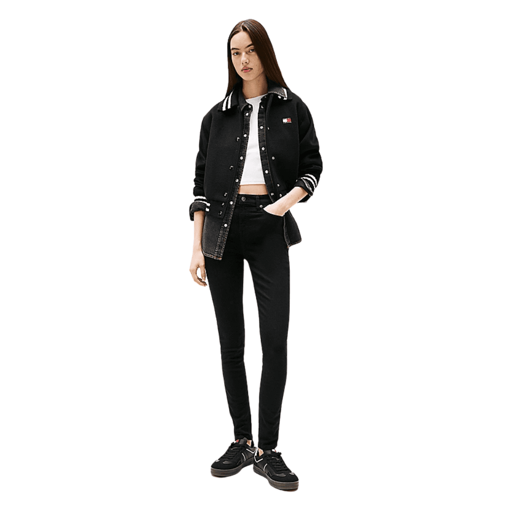 Tommy Jeans Nora Mid-Rise Skinny Jeans Denim Black