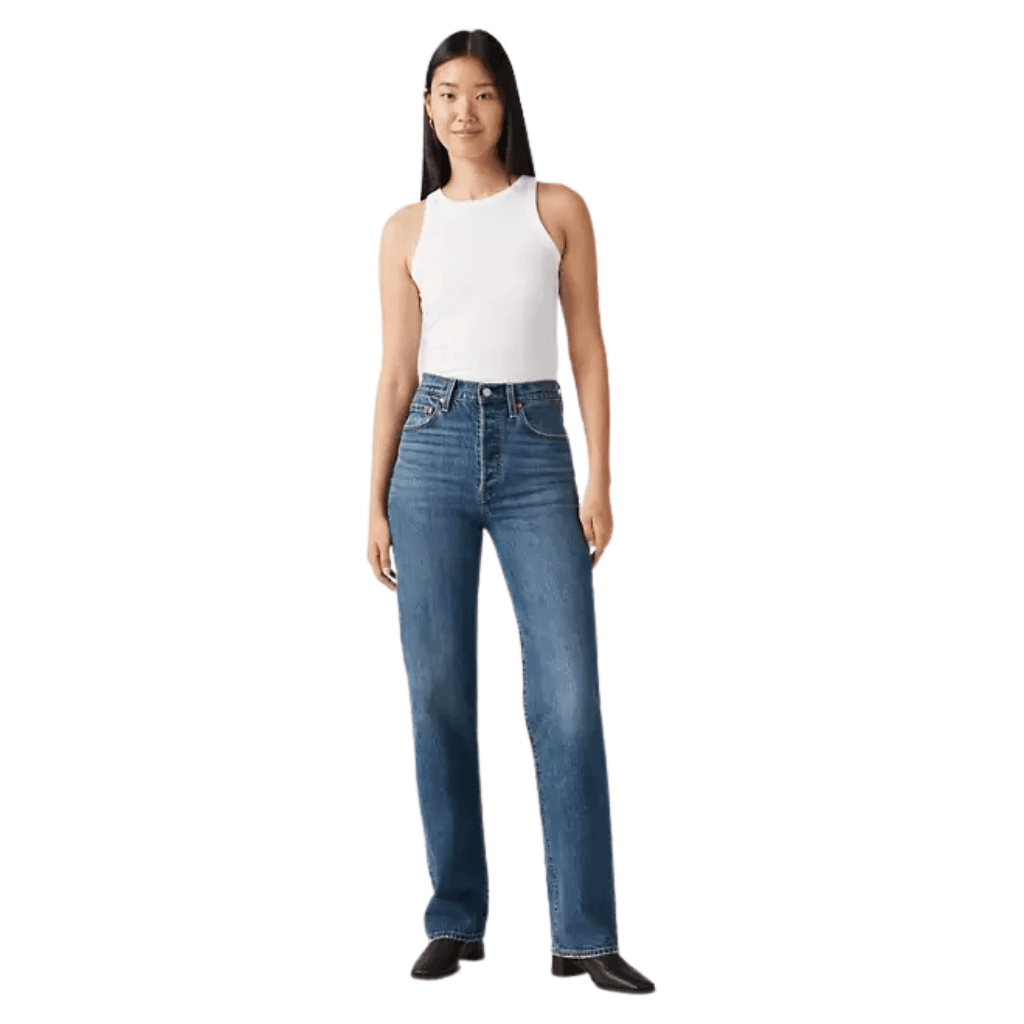 Levi's Ribcage Full Length Jeans Valley View