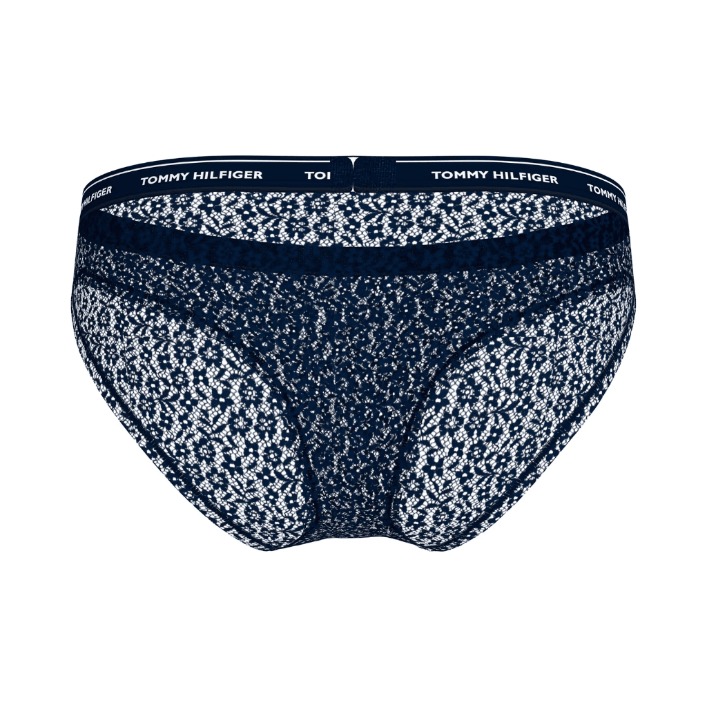 Tommy Hilfiger 3-Pack Lace Briefs Desert Sky/Deep Rouge/White