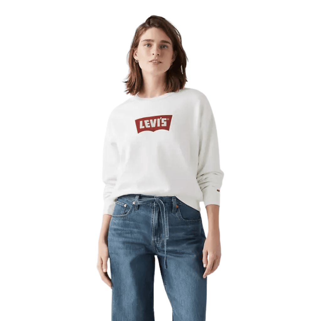 Levi's GR Iconic Heritage Crewneck White