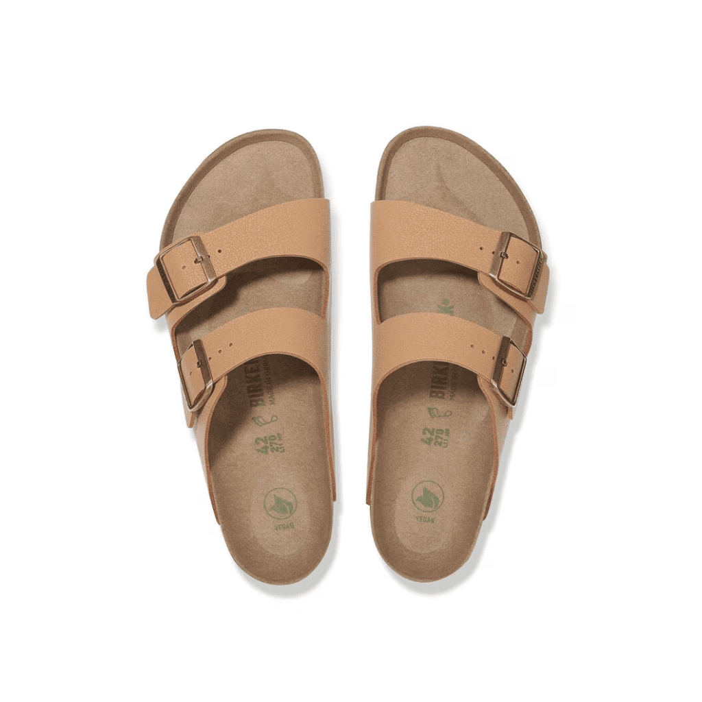 Birkenstock Arizona Vegan Birko- Flor Birkibuc Pecan Regular