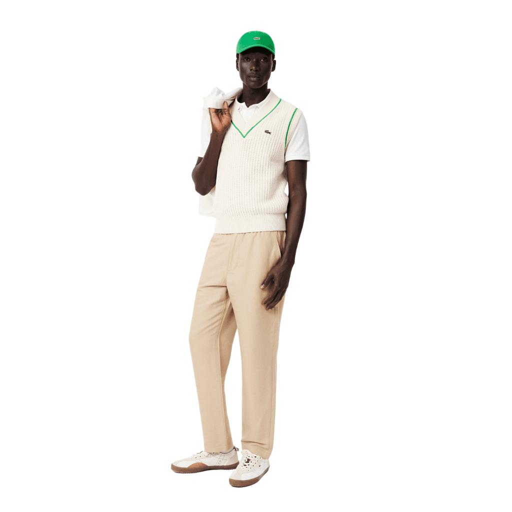 Lacoste Monochrome Cotton Hat Calathea