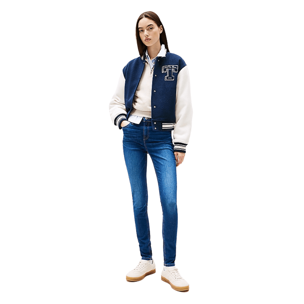 Tommy Jeans Nora Slim Fit Mid-Rise Jeans Dark Denim