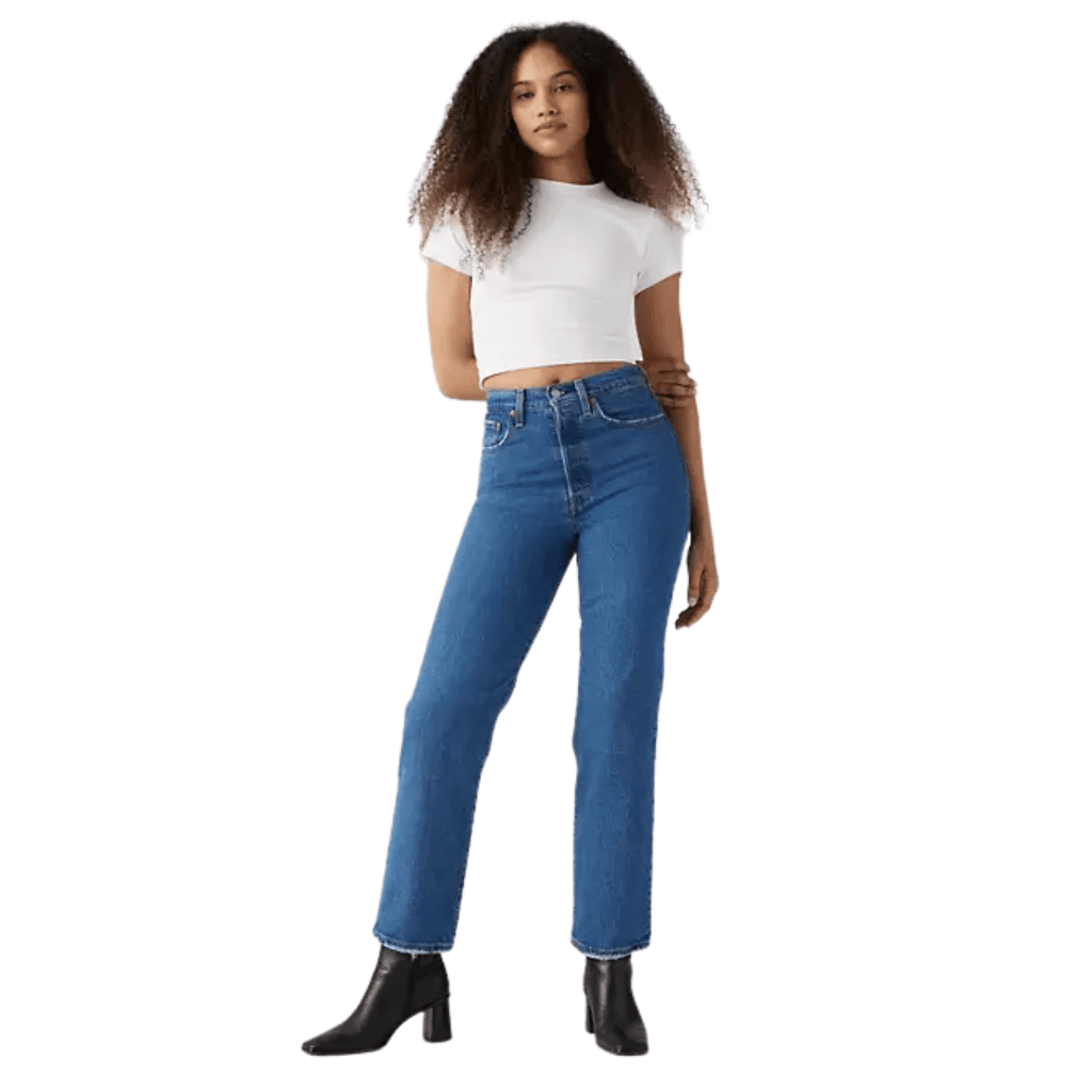Levi's Ribcage Straight Ankle Jeans Jazz Pop