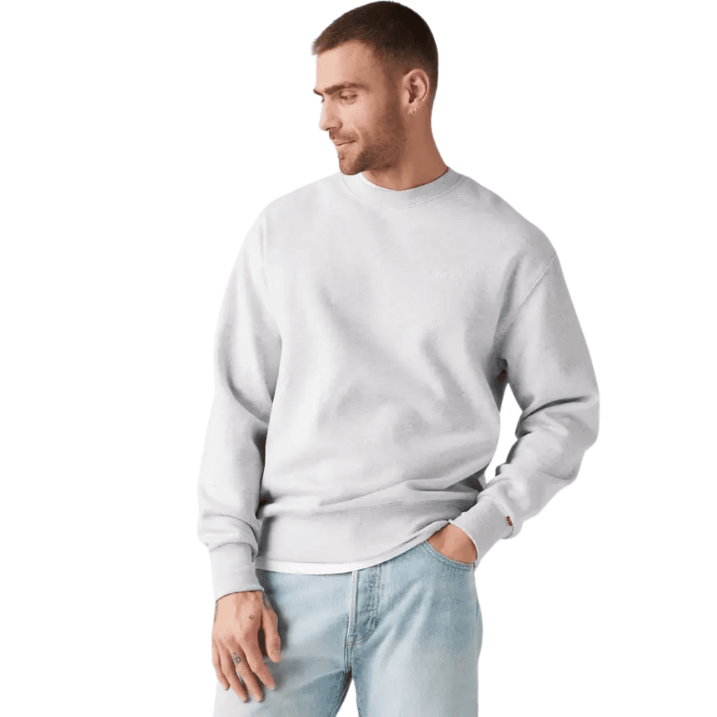Levi's Authentic Crew Light Grey Htr