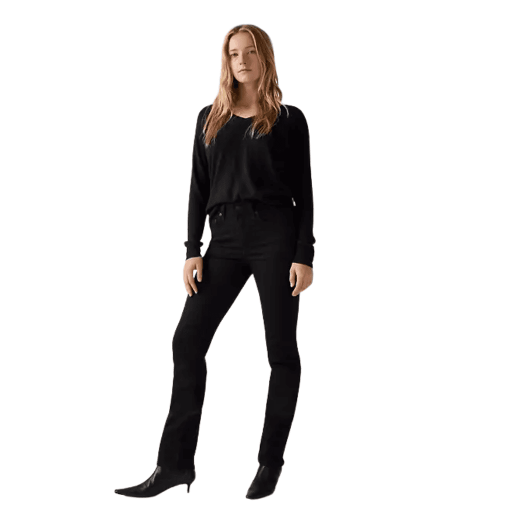 Levi's 725 High Rise Straight Jeans Midnight Gaze
