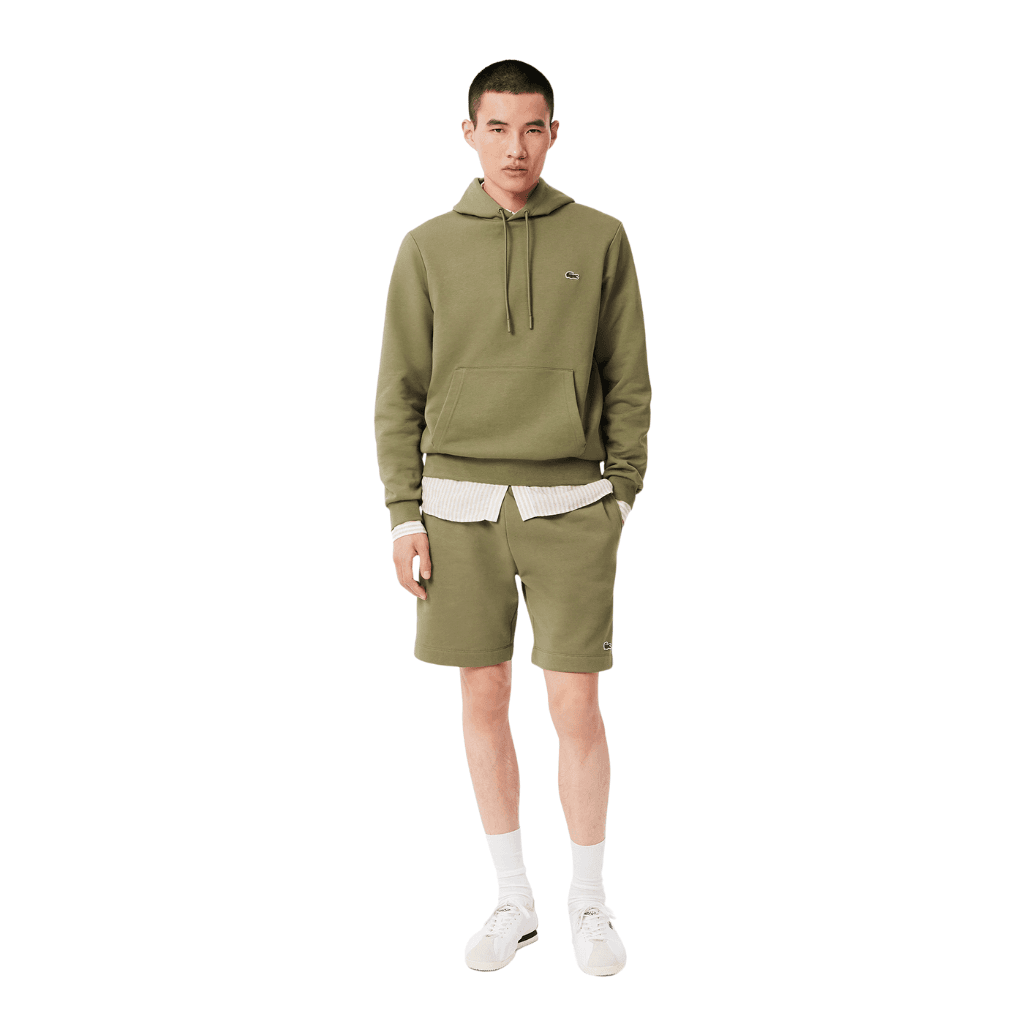Lacoste Regular Fit Fleece Shorts Khaki