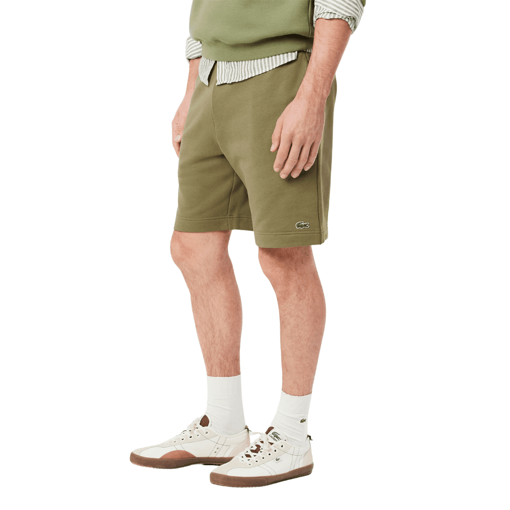 Lacoste Regular Fit Fleece Short Khaki