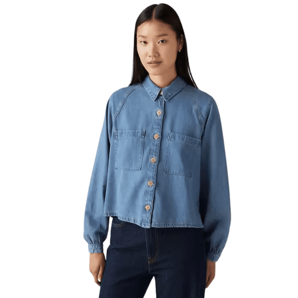 Levi's Tyla Shirt Bright Mid Stone
