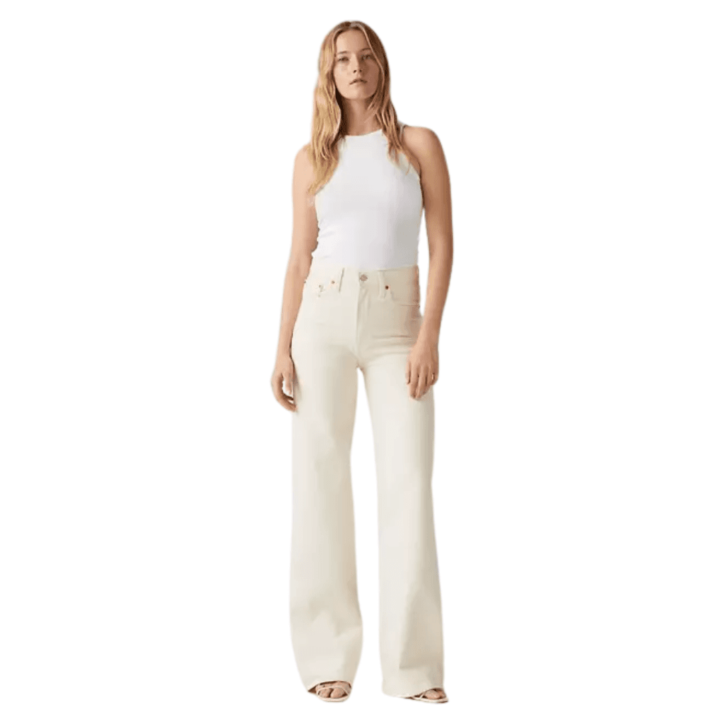 Levi's Ribcage Wide Leg H223 Jeans Barely Freezing