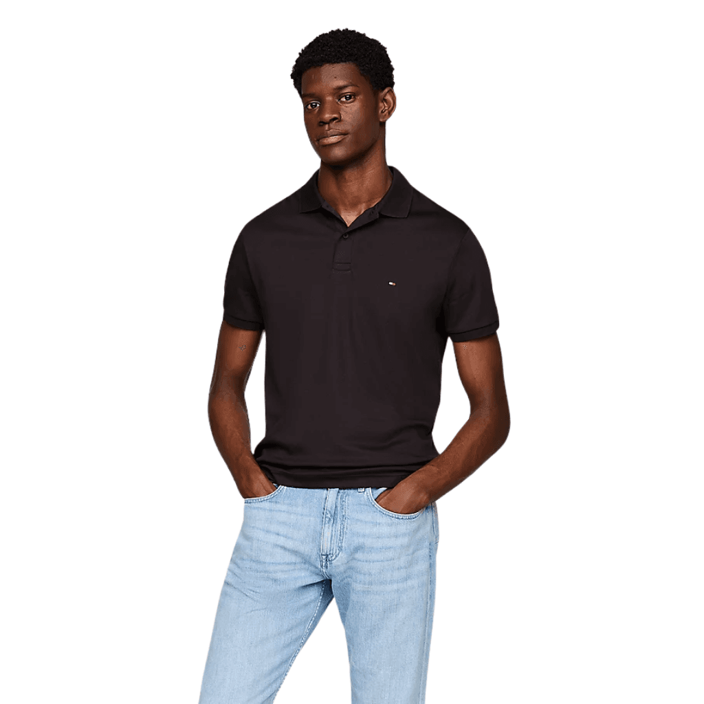 Tommy Hilfiger Regular Fit Polo Black