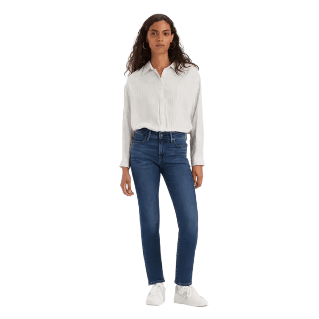 Levi's 712 Slim Welt Pocket Jeans Blue Wave Dark