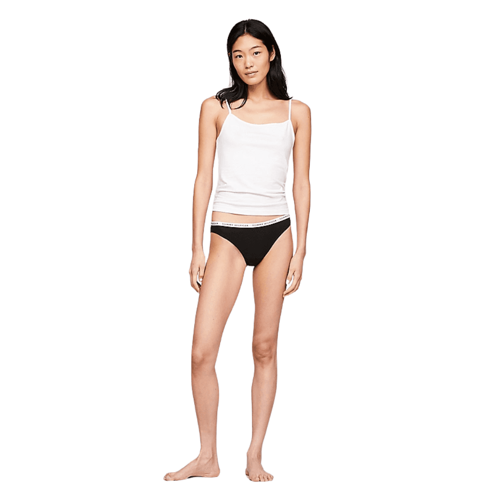 Tommy Hilfiger 3-Pack Logo Waistband Briefs Black