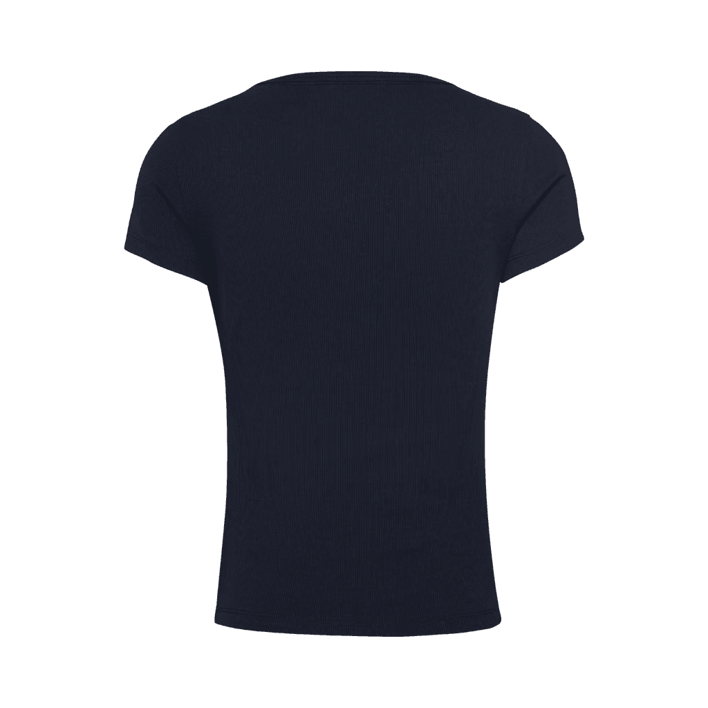 Tommy Jeans Essential V Neck Slim Fit T-Shirt Dark Night Navy