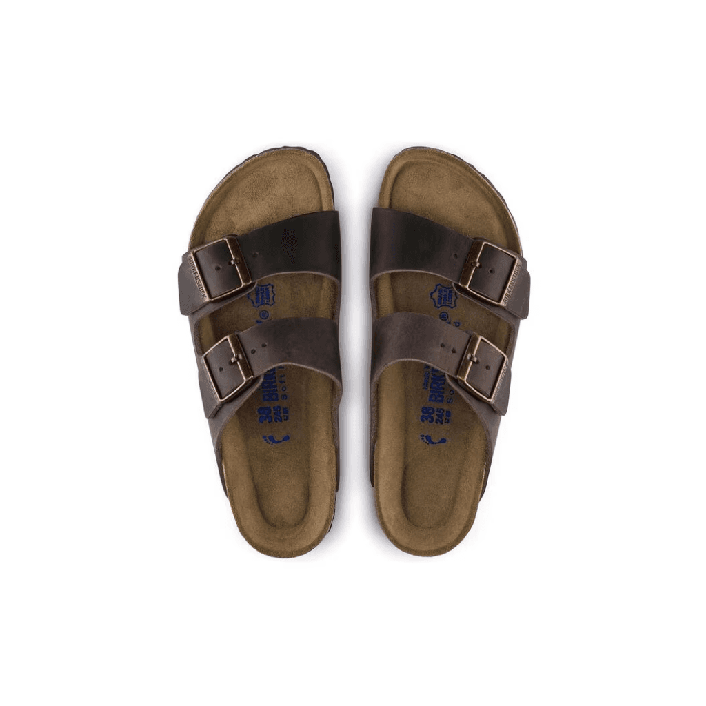 Birkenstock Arizona Soft Footbed Natural Leather Oiled Habana Regular
