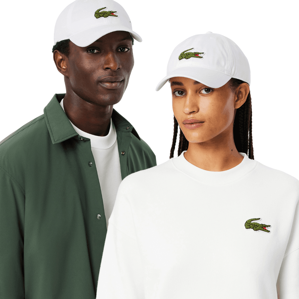 Lacoste Adjustable Cotton Hat White