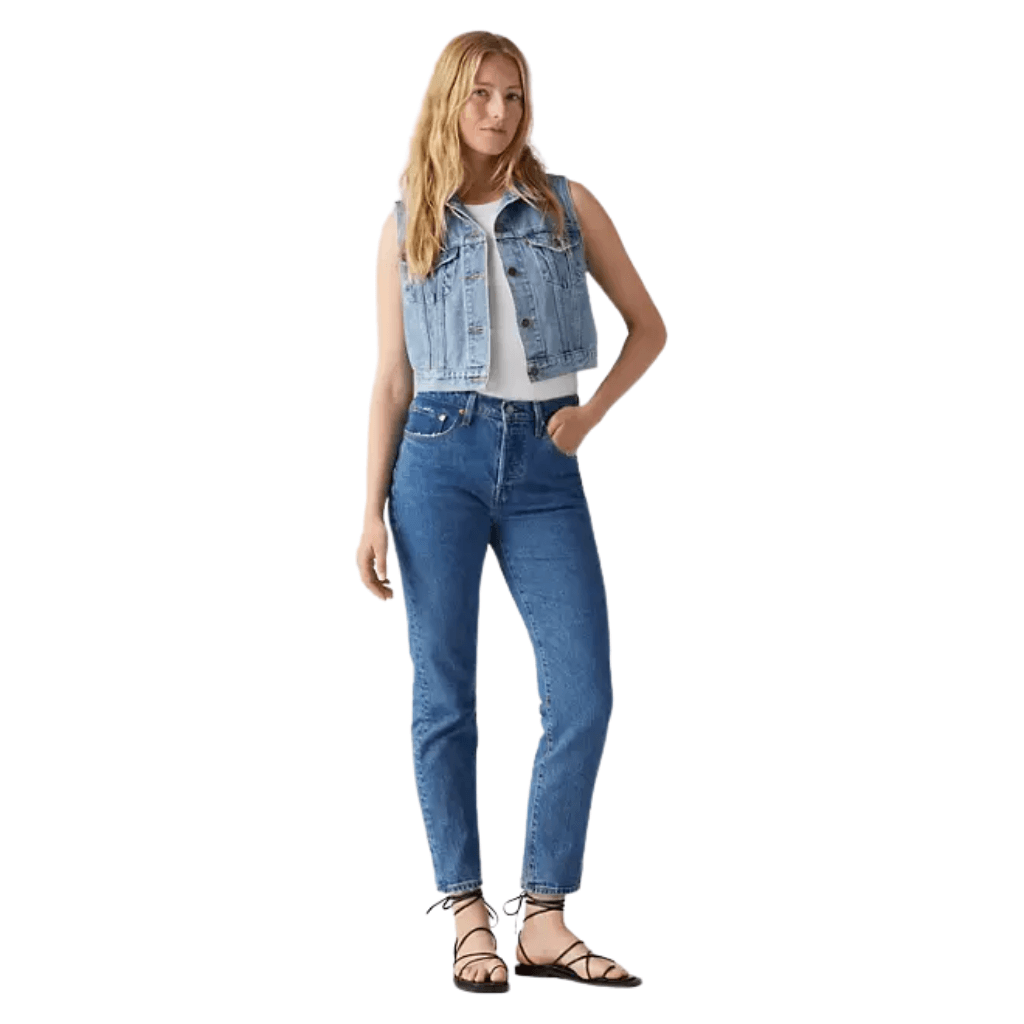 Levi's 501 Crop Jeans Jazz Pop