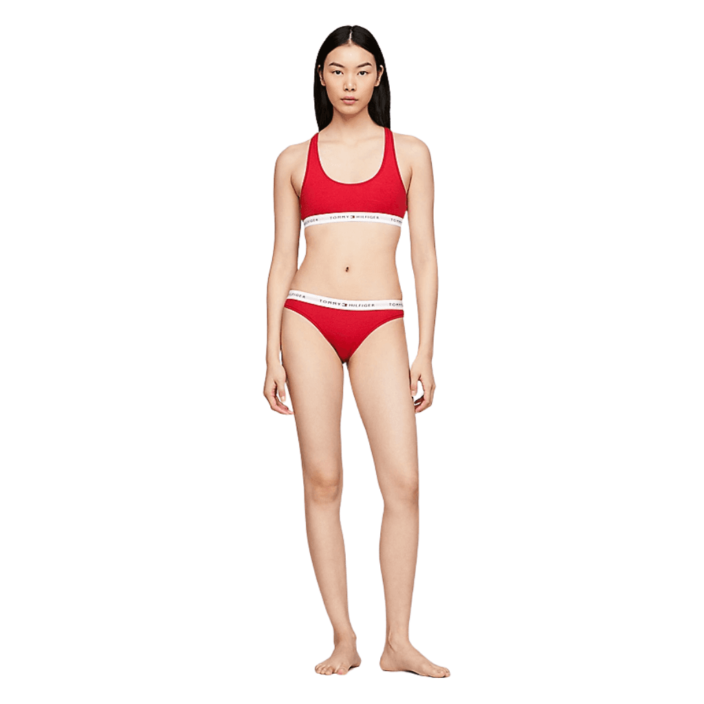 Tommy Hilfiger Repeat Logo Bikini Primary Red
