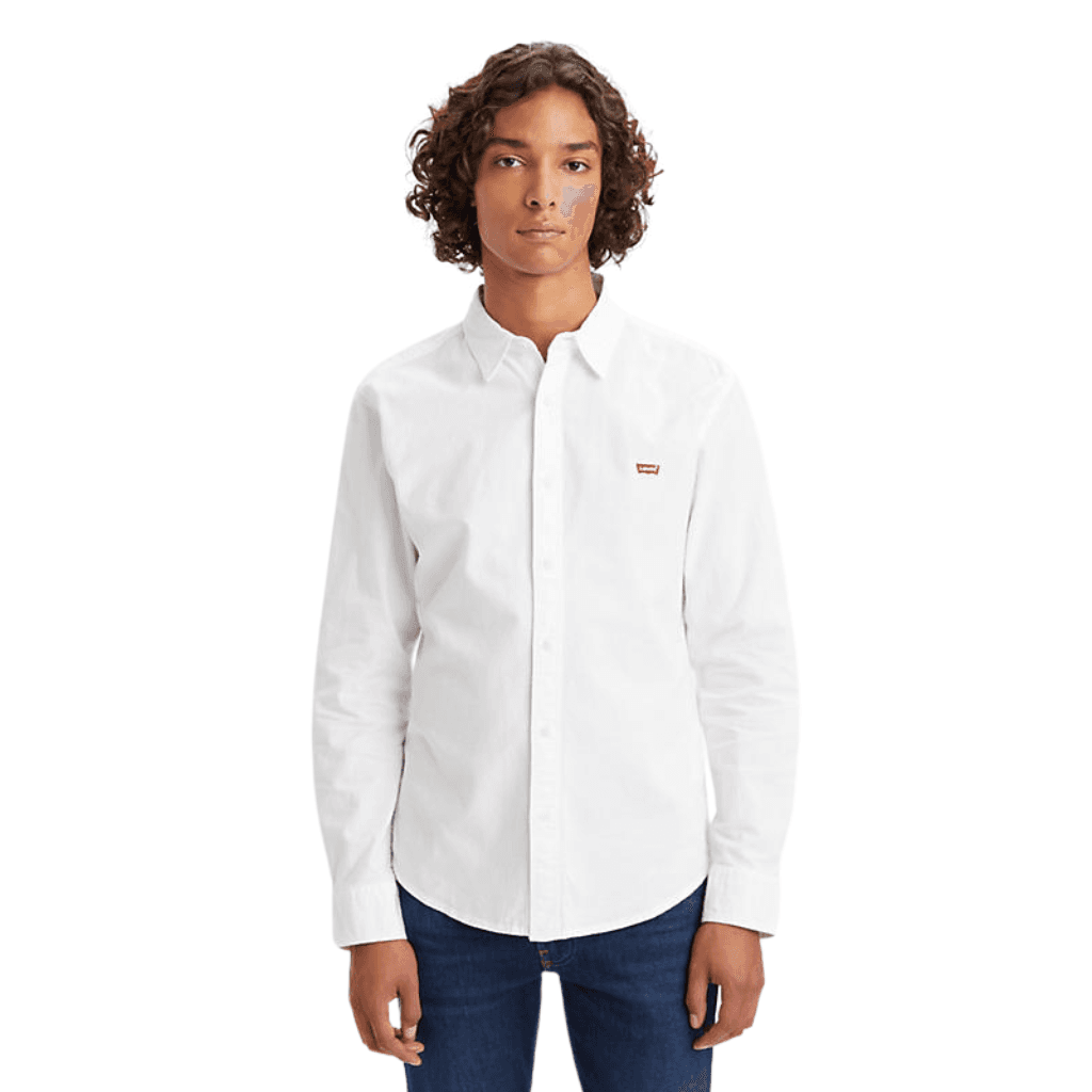Levi's Battery Slim Shirt White Oxford