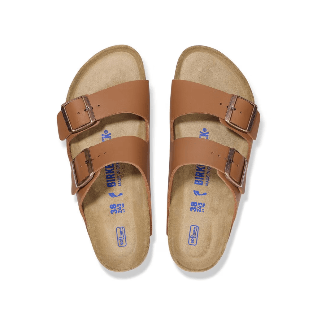 Birkenstock Arizona Soft Footbed Birko- Flor Ginger Brown Regular