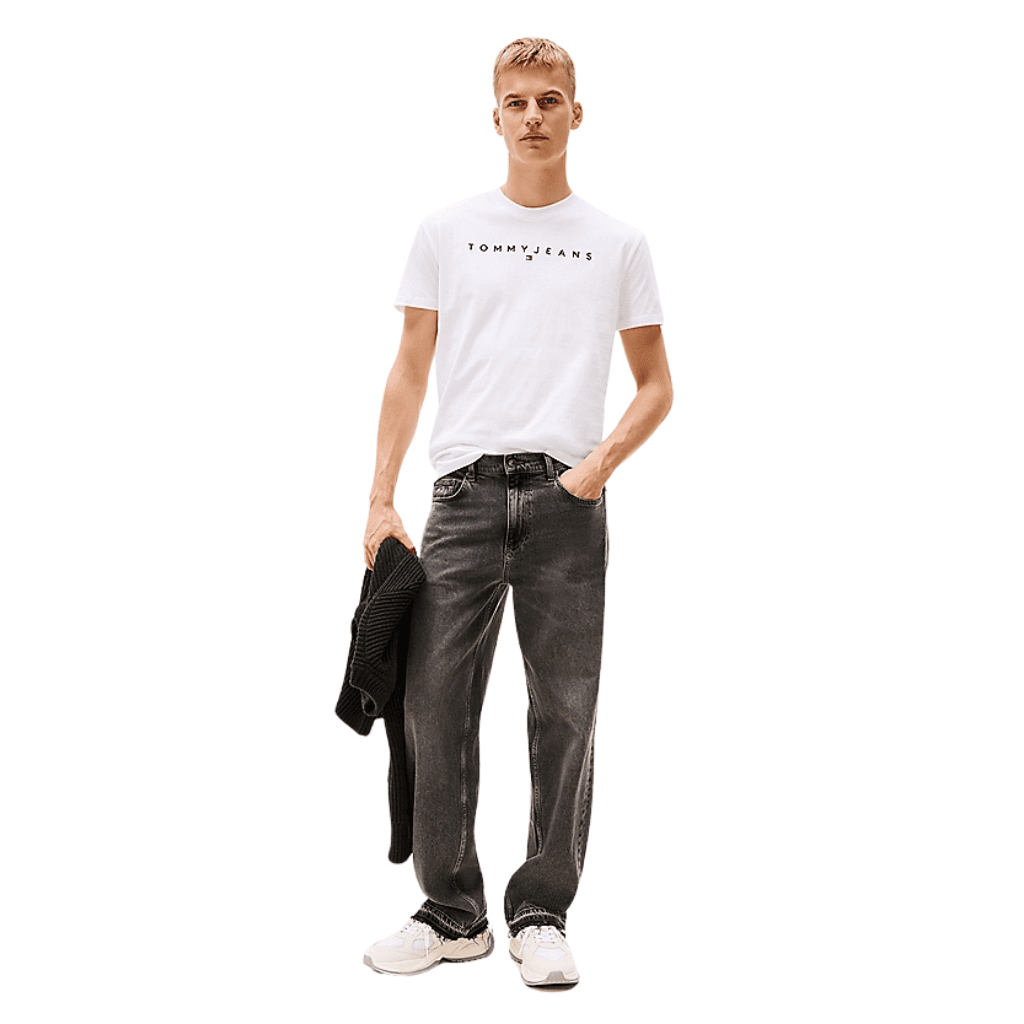 Tommy Jeans Regular Logo T-Shirt White