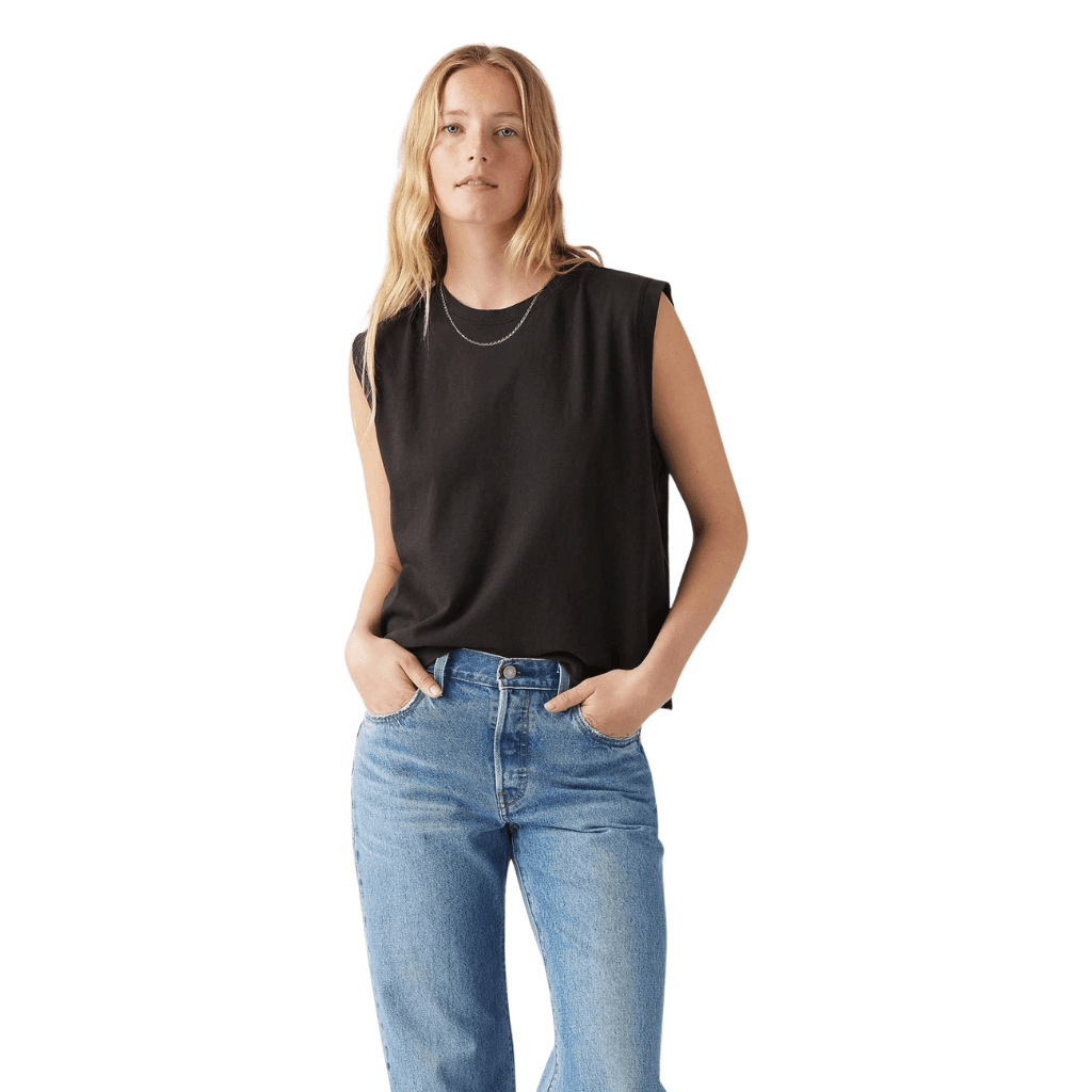 Levi's Boxy Tank Caviar