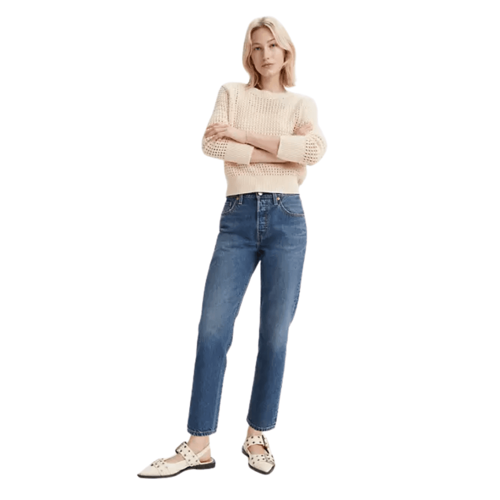 Levi's 501 Crop Lightweight Jeans Energy Refresh Ltw