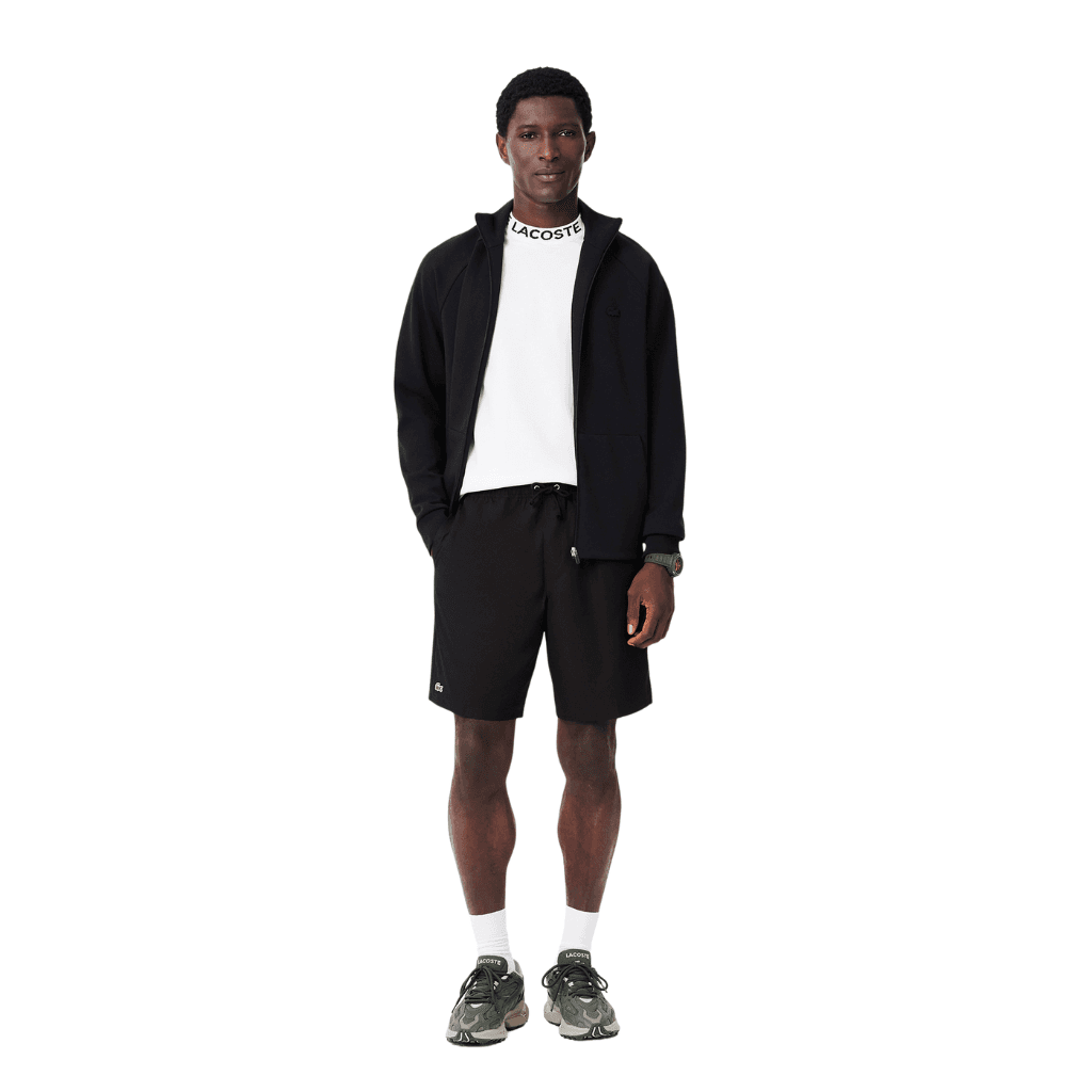 Lacoste Sport Diamond Taffeta Shorts Black