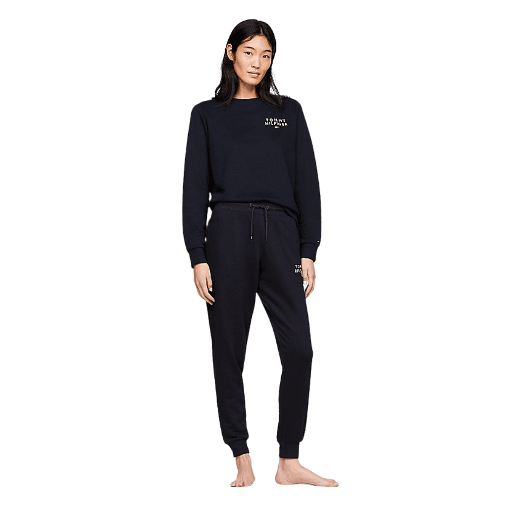 Tommy Hilfiger Logo Lounge Track Top Desert Sky