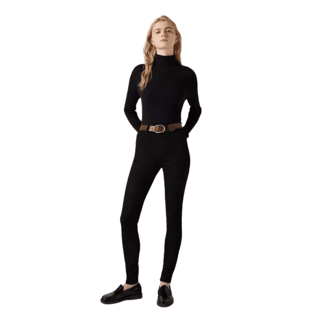 Levi's 720 High Rise Super Skinny Jeans Black Celestial