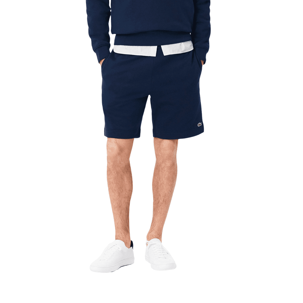 Lacoste Regular Fit Fleece Short Navy Blue