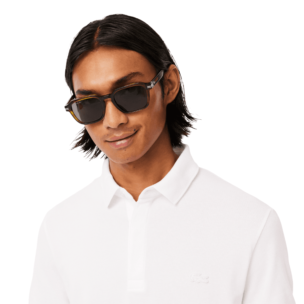 Lacoste L.12.12 Regular Fit Stretch Polo Shirt White