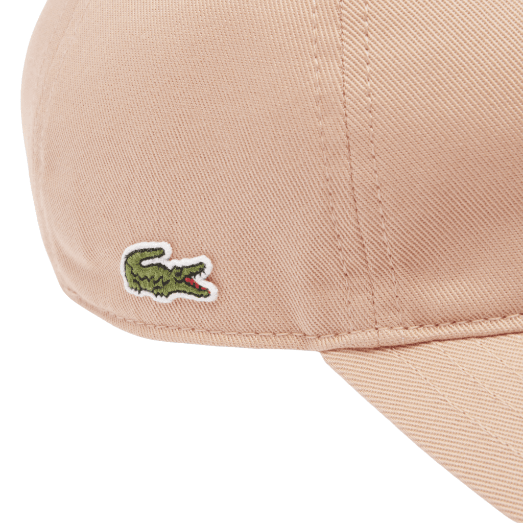 Lacoste Monochrome Cotton Hat Latte
