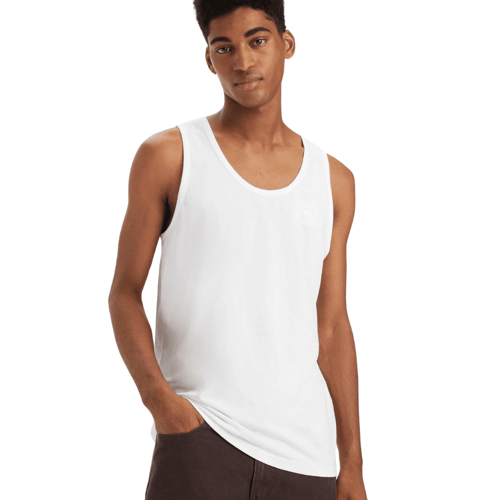Levi's Housemark Tank Bright White