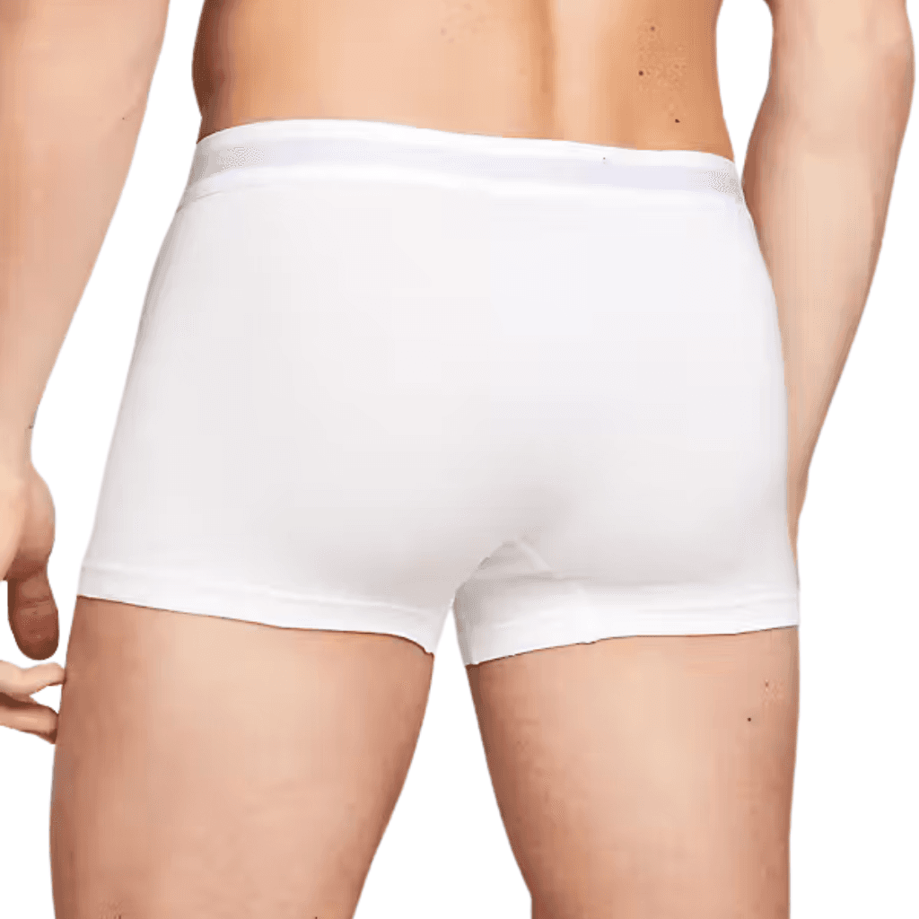 Tommy Hilfiger 3 Pack Trunks Waistband Grey Heather/White/Desert Sky