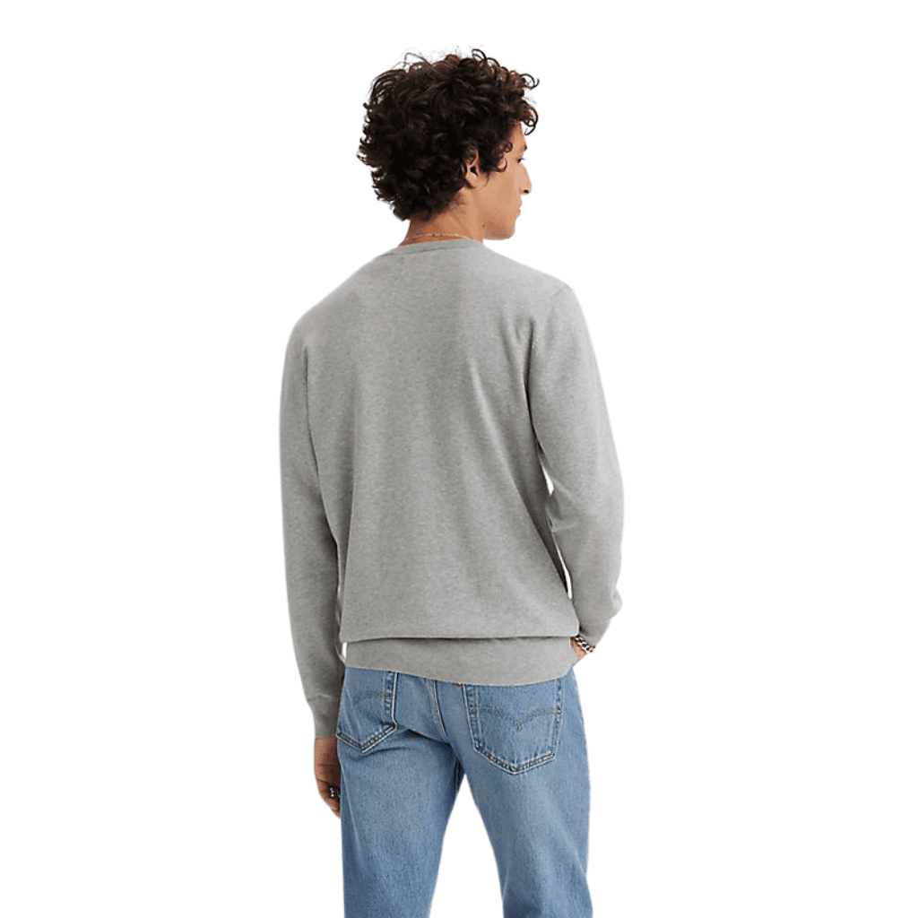 Levi's Lightweight Sweater Mid Tone Grey Heather