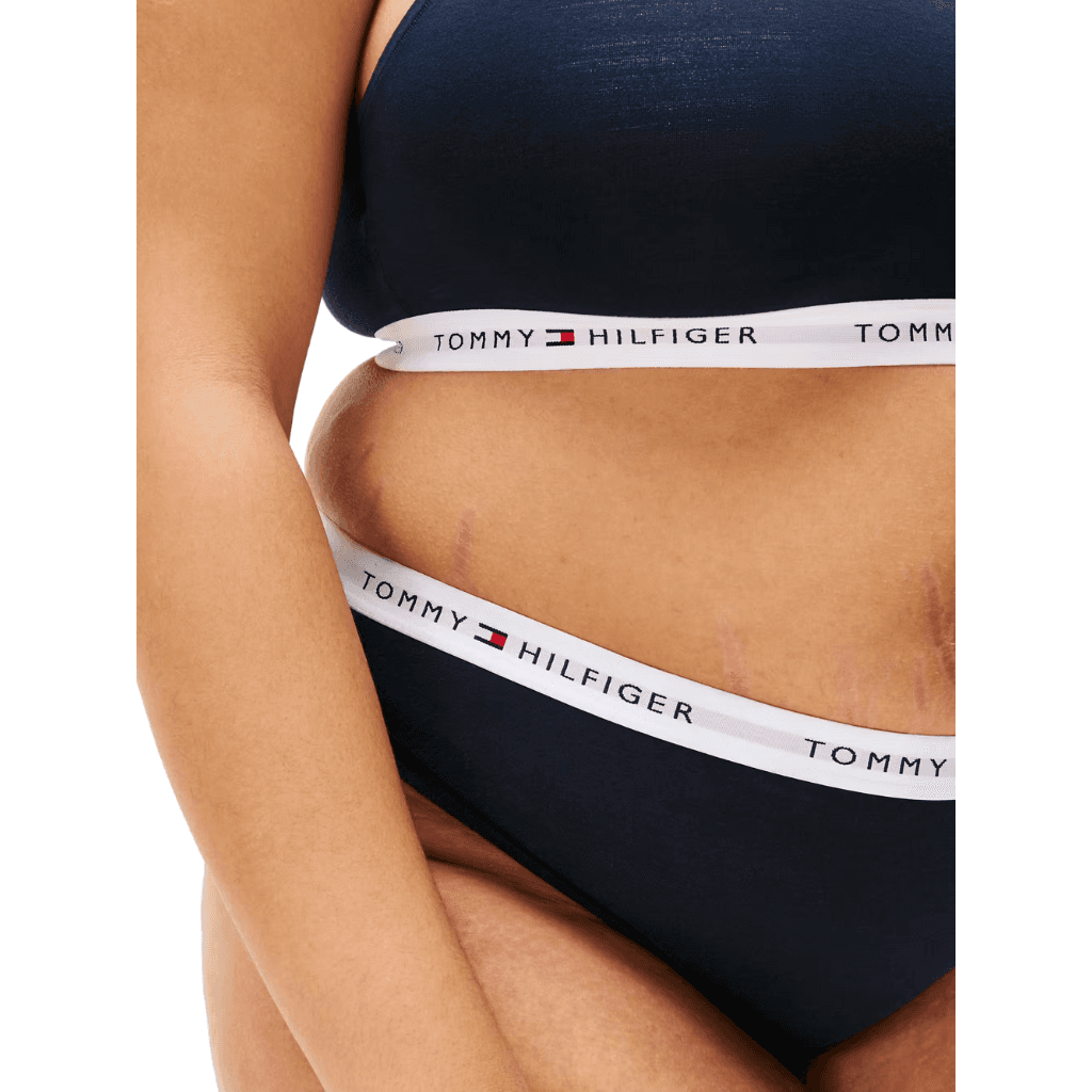 Tommy Hilfiger Repeat Logo Bikini Curve Desert Sky