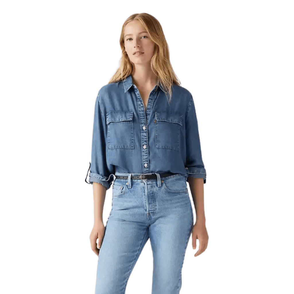 Levi's Doreen Utility Shirt In Patches