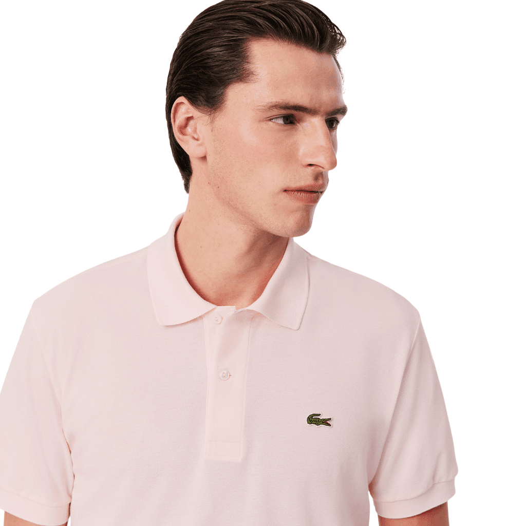 Lacoste L.12.12 Classic Fit Stretch Polo Shirt Flamingo