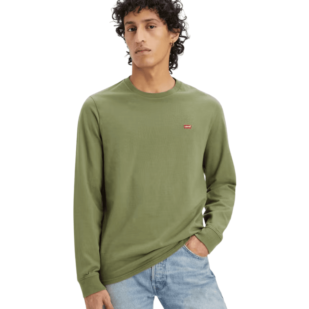 Levi's Original Long Sleeve Tee Bluish Olive