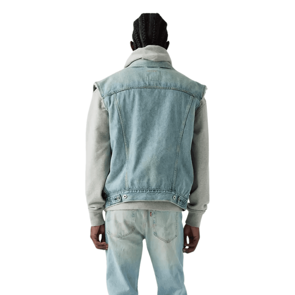 Levi's Relaxed Trucker Vest Kentucky Blue