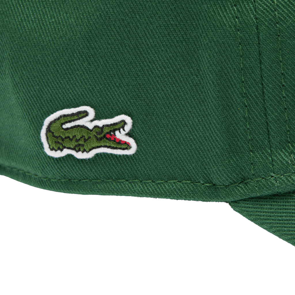 Lacoste Monochrome Cotton Hat Green