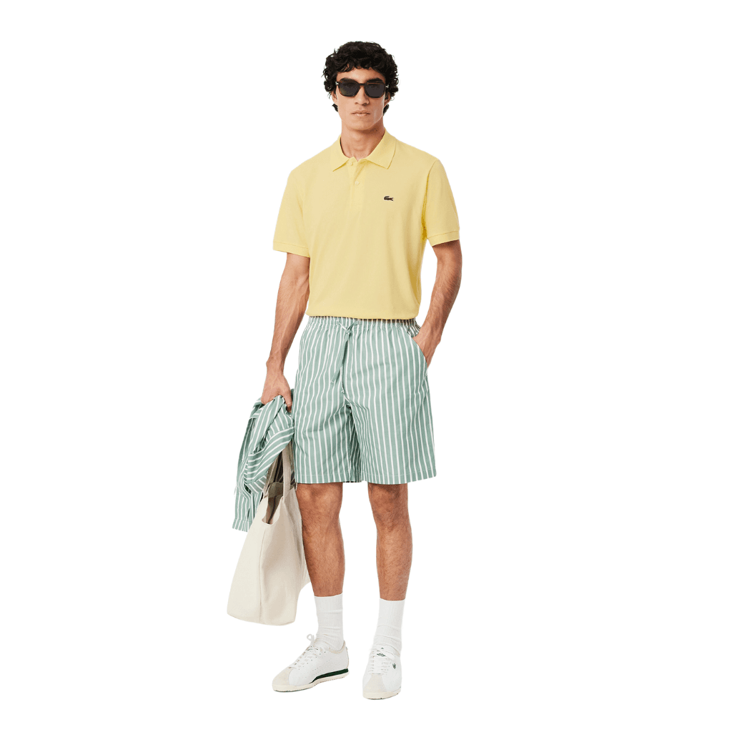 Lacoste L.12.12 Classic Fit Stretch Polo Shirt Yellow