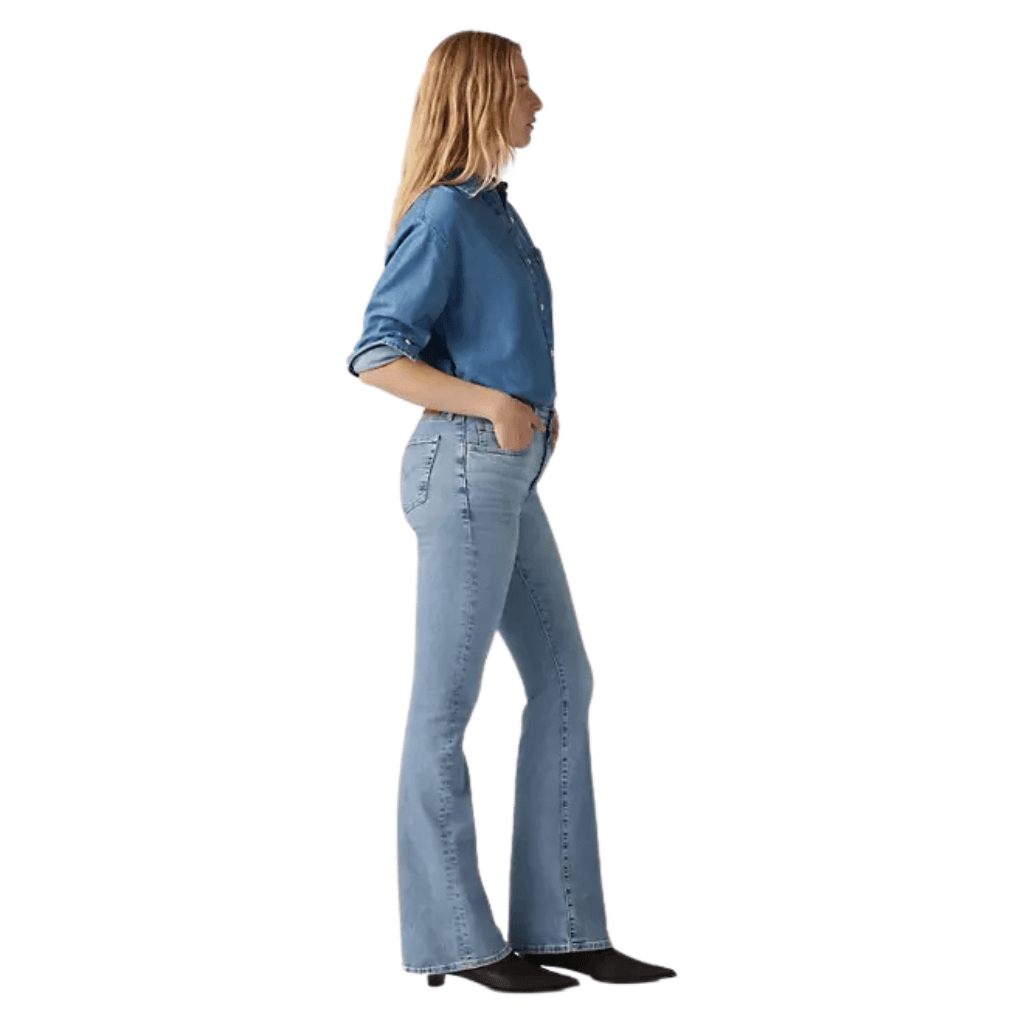 Levi's 726 Hr Flare Jeans Blue Wave Light
